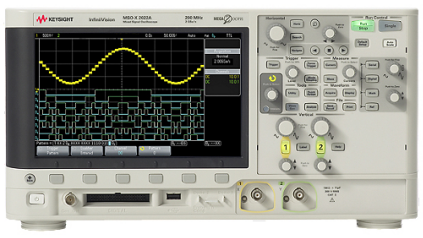 安捷倫Agilent DSOX2012A 示波器 100 MHz 2 個(gè)模擬通道